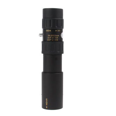 10-30 x 25mm Telescope Monocular for Backpacking / Hiking(Black) - free shipping - PMC Jewellery - Order now!
