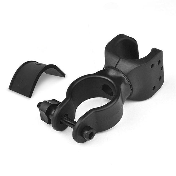 2pcs 360 Degrees Rotation Mount Holder Clip Clamp, for Bicycle Bike Flashlight