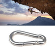M6 Stainless Steel Carabiner Spring Hook Multi-tool Mountaineering Buckle Lock Camping Hook Rope, Inner Diameter: 5.8mm - Hooks by PMC TechLife | Online Shopping South Africa | PMC TechLife | Buy Now Pay Later Mobicred