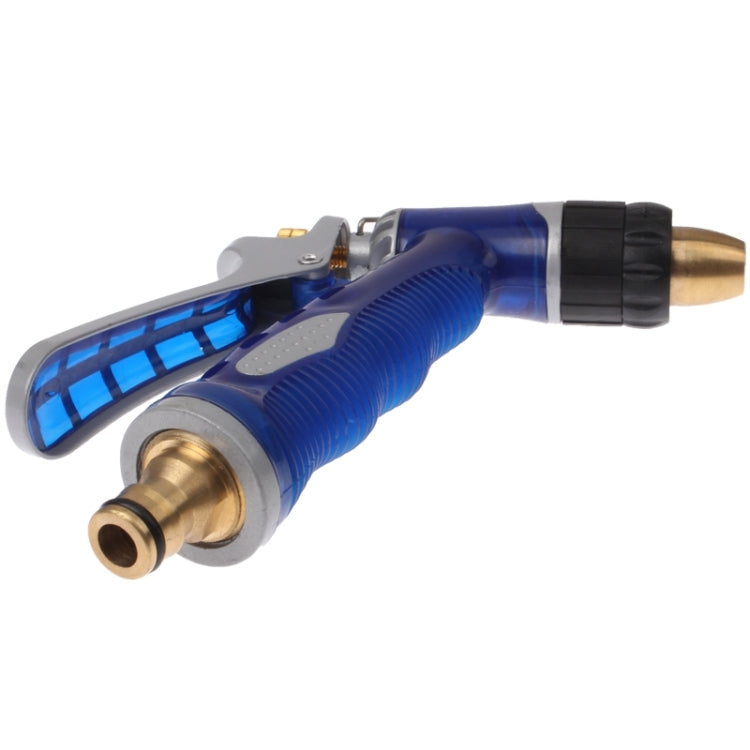 KANEED High Pressure Water Hose Nozzle Copper Water Gun Head for Home Car Washing(Blue) - Car Washer & Accessories by KANEED | Online Shopping South Africa | PMC Jewellery | Buy Now Pay Later Mobicred