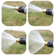 KANEED High Pressure Water Hose Nozzle Copper Water Gun Head for Home Car Washing(Blue)