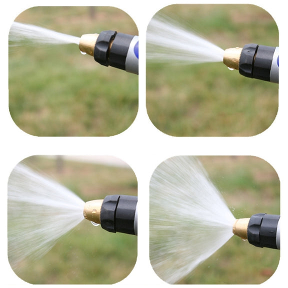 KANEED High Pressure Water Hose Nozzle Copper Water Gun Head for Home Car Washing(Blue)