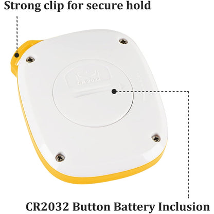 3D All Dimensional Multifunction Digital Electronic Pedometer Step Counter(Yellow) - Pedometer by PMC Jewellery | Online Shopping South Africa | PMC Jewellery | Buy Now Pay Later Mobicred