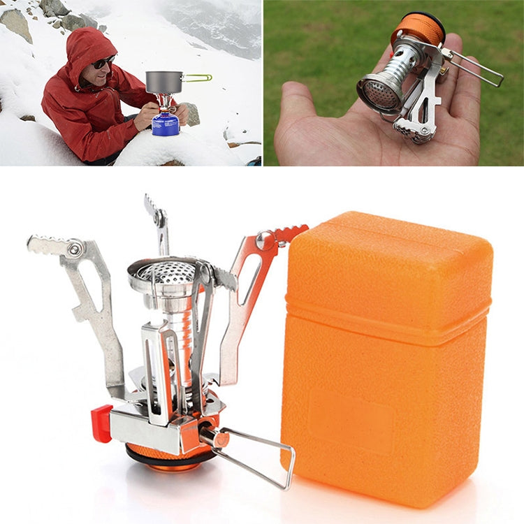 Outdoor Portable Ultra Mini Stainless Steel Gas Stove - Cookwares & Tablewares by PMC TechLife | Online Shopping South Africa | PMC TechLife | Buy Now Pay Later Mobicred