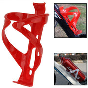 High-strength Plastic  Portable Drinking Cup Water Bottle Cage Holder Bottle Carrier Bracket Stand for Bike(Red)