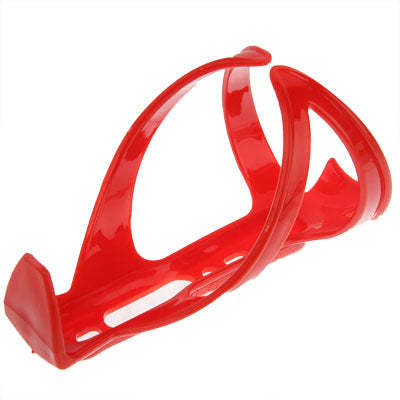 High-strength Plastic  Portable Drinking Cup Water Bottle Cage Holder Bottle Carrier Bracket Stand for Bike(Red)