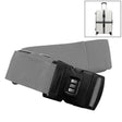 Luggage Strap Cross Belt Adjustable Packing Band Belt Strap with Password Lock for Luggage Travel Suitcase(Grey) - Tapes & Ropes by PMC TechLife | Online Shopping South Africa | PMC TechLife | Buy Now Pay Later Mobicred