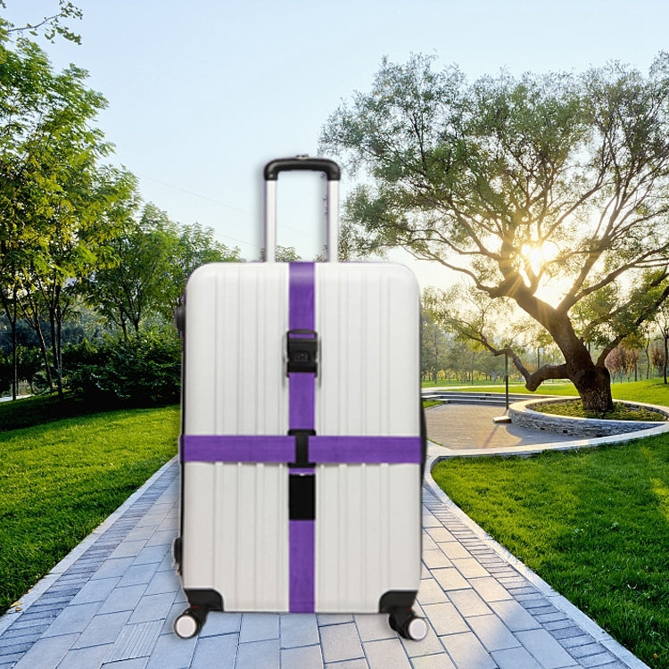 Luggage Strap Cross Belt Adjustable Packing Band Belt Strap with Password Lock for Luggage Travel Suitcase - Tapes & Ropes by PMC TechLife | Online Shopping South Africa | PMC TechLife | Buy Now Pay Later Mobicred