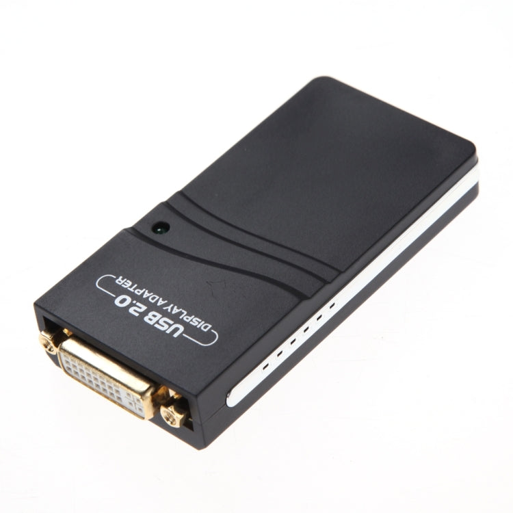 USB 2.0 to VGA, DVI, HDMI Adapter , Resolution: 1920*1080(Black) - Adapter by PMC Jewellery | Online Shopping South Africa | PMC Jewellery | Buy Now Pay Later Mobicred