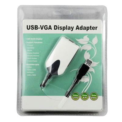 USB To VGA Multi-Monitor / Multi-Display Adapter, Resolution: 1680 x1050 - Cable by PMC Jewellery | Online Shopping South Africa | PMC Jewellery | Buy Now Pay Later Mobicred