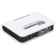1080P HDMI to VGA adapter Digital to Analog Video Audio Converter Cable for Xbox 360 PS3 PS4 PC Laptop TV Box Projector(White) - Converter by PMC TechLife | Online Shopping South Africa | PMC TechLife | Buy Now Pay Later Mobicred