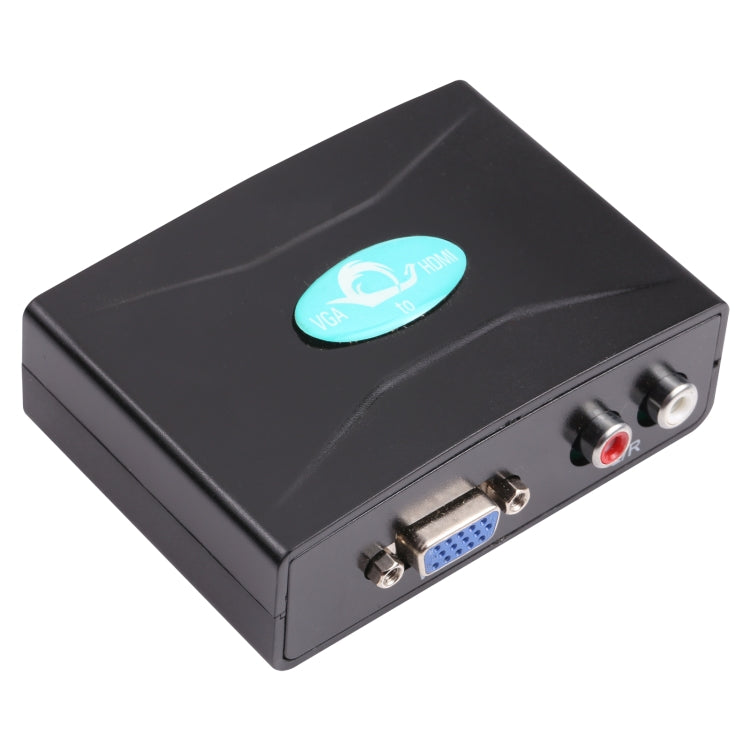 VGA to HDMI Converter with Audio (FY1316)(Black) - VGA Converter by PMC Jewellery | Online Shopping South Africa | PMC Jewellery | Buy Now Pay Later Mobicred