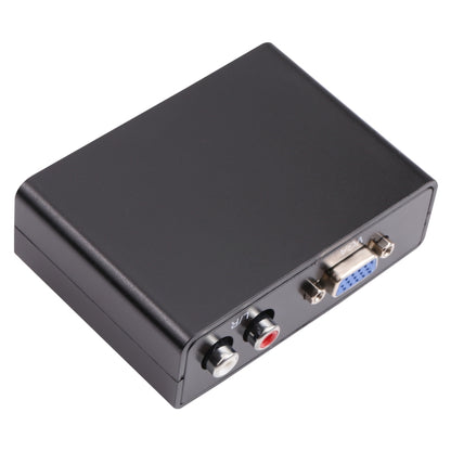 VGA to HDMI Converter with Audio (FY1316)(Black) - VGA Converter by PMC Jewellery | Online Shopping South Africa | PMC Jewellery | Buy Now Pay Later Mobicred