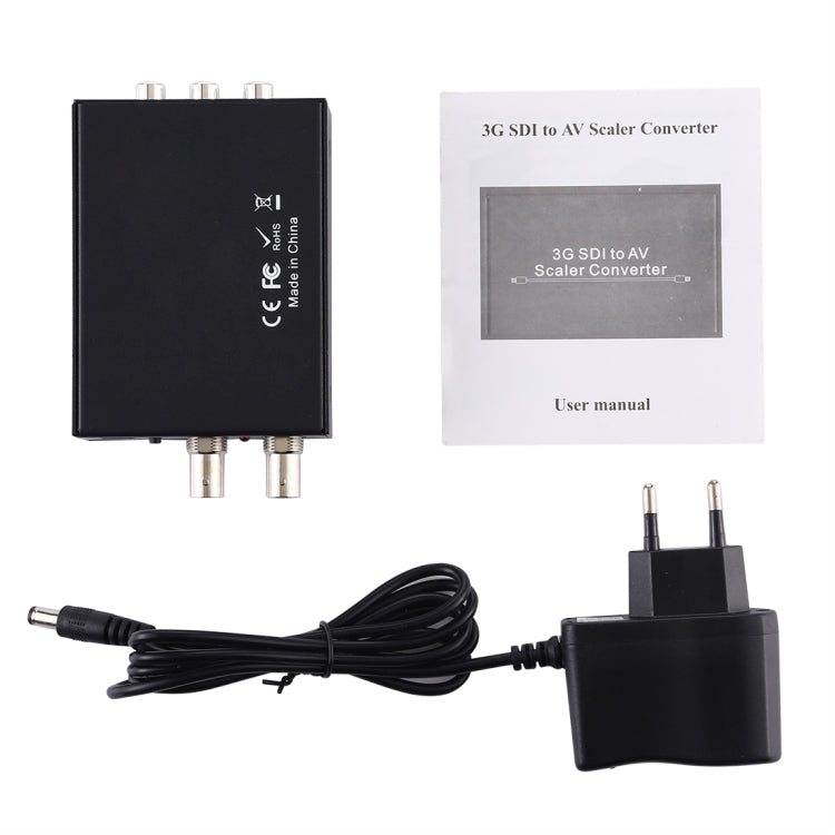 NF-F001 3G SDI to AV +  SDI Scaler Converter, Allow SD-SDI / HD-SDI / 3G-SDI Shown on HDTV - Video Converter by PMC Jewellery | Online Shopping South Africa | PMC Jewellery | Buy Now Pay Later Mobicred