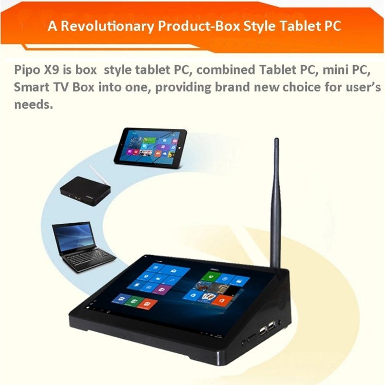 Pipo X9 TV Box 8.9 inch Touchscreen Android 7.0 Tablet Mini PC, RK3288, Quad Core 1.8GHz, RAM: 2GB, ROM: 32GB, Support WiFi / Bluetooth / Ethernet / HDMI / TF Card - free shipping - PMC Jewellery - Order now!