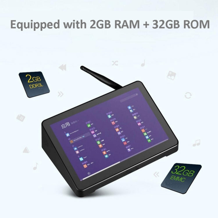 Pipo X9 TV Box 8.9 inch Touchscreen Android 7.0 Tablet Mini PC, RK3288, Quad Core 1.8GHz, RAM: 2GB, ROM: 32GB, Support WiFi / Bluetooth / Ethernet / HDMI / TF Card - free shipping - PMC Jewellery - Order now!