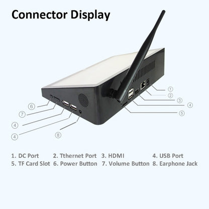 Pipo X9 TV Box 8.9 inch Touchscreen Android 7.0 Tablet Mini PC, RK3288, Quad Core 1.8GHz, RAM: 2GB, ROM: 32GB, Support WiFi / Bluetooth / Ethernet / HDMI / TF Card - free shipping - PMC Jewellery - Order now!