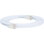Gold Plated Head CAT7 High Speed 10Gbps Ultra-thin Flat Ethernet RJ45 Network LAN Cable (10m)