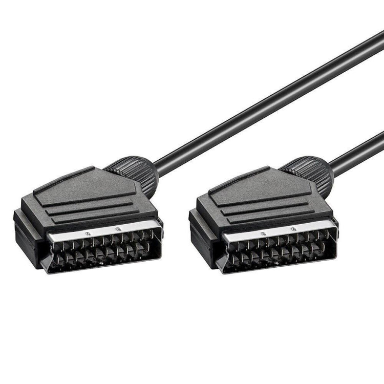 20 Pin SCART to SCART Lead Cable for DVD/HDTV/AV/TV, Cable Length: 1.5m - free shipping - PMC Jewellery - Order now!