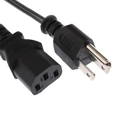 Universal US 3 Prong AC Power Cords for Desktop Computer Printer Monitor Plug, Cable Length: 1.2m - Power Cord by PMC Jewellery | Online Shopping South Africa | PMC Jewellery | Buy Now Pay Later Mobicred