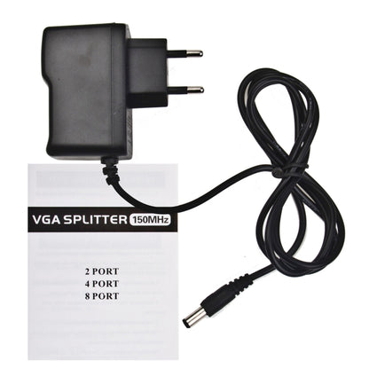 4 Port 150MHz VGA Splitter (1 VGA Input, 4 VGA Output) - VGA Splitters by PMC Jewellery | Online Shopping South Africa | PMC Jewellery | Buy Now Pay Later Mobicred