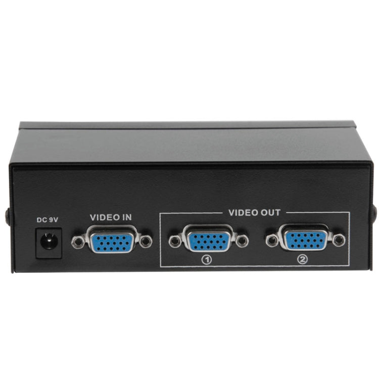 FJ-2502A 2 Port VGA Video Splitter High Resolution 1920 x 1440 Support 250MHz Video Bandwidth - VGA Splitters by PMC Jewellery | Online Shopping South Africa | PMC Jewellery | Buy Now Pay Later Mobicred