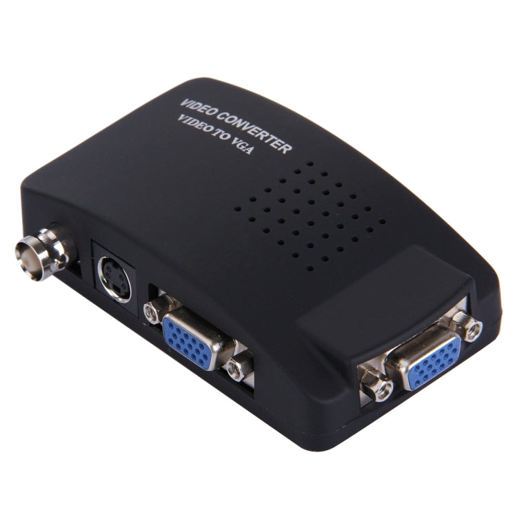 BNC / S-Video to VGA Video Converter(UK Plug)