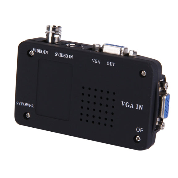 BNC / S-Video to VGA Video Converter(UK Plug)