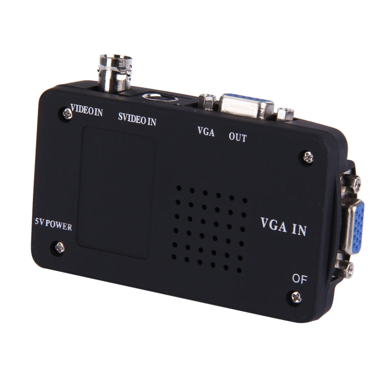 BNC / S-Video to VGA Video Converter(US Plug)