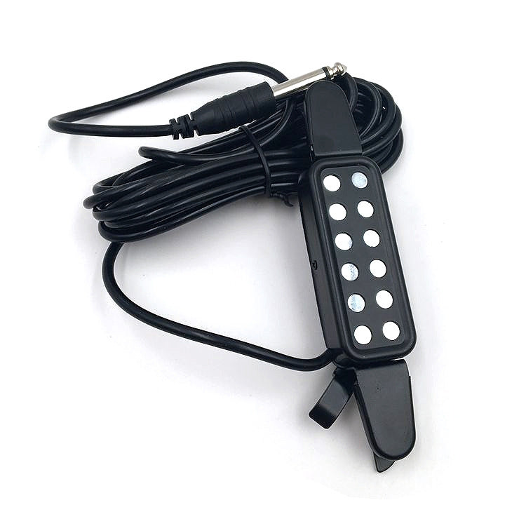 Free Hole Guitar Sound Pickup with Cable(Black) - Instrument Audio Cables by PMC Jewellery | Online Shopping South Africa | PMC Jewellery | Buy Now Pay Later Mobicred