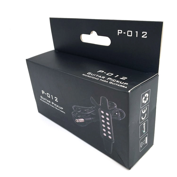 Free Hole Guitar Sound Pickup with Cable(Black) - Instrument Audio Cables by PMC Jewellery | Online Shopping South Africa | PMC Jewellery | Buy Now Pay Later Mobicred