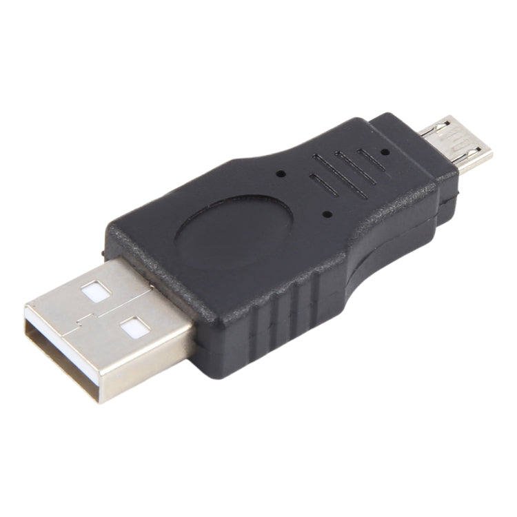USB A Male to Micro USB 5 Pin Male Adapter(Black) - USB Adapter by PMC TechLife | Online Shopping South Africa | PMC TechLife | Buy Now Pay Later Mobicred