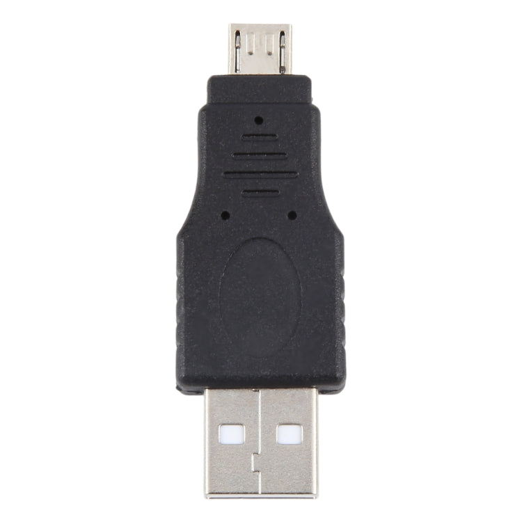 USB A Male to Micro USB 5 Pin Male Adapter(Black)