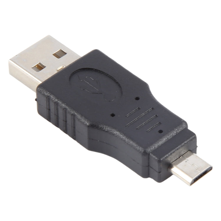 USB A Male to Micro USB 5 Pin Male Adapter(Black)