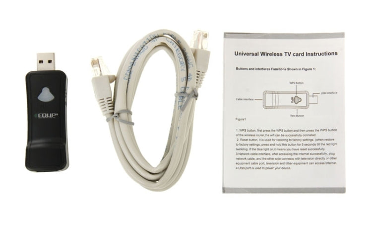 EDUP EP-2911 USB 150Mbps 802.11n Wifi Wireless Lan Dongle Network Adapter - USB Network Adapter by EDUP | Online Shopping South Africa | PMC TechLife | Buy Now Pay Later Mobicred