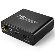 HDV-339 Full HD HDMI to DVI + Digital Coax / Analog Stereo Audio Converter Adapter(Black)