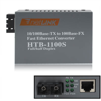 Single-mode Fast Ethernet Fiber Transceiver - Fiber Receiver by PMC Jewellery | Online Shopping South Africa | PMC Jewellery | Buy Now Pay Later Mobicred