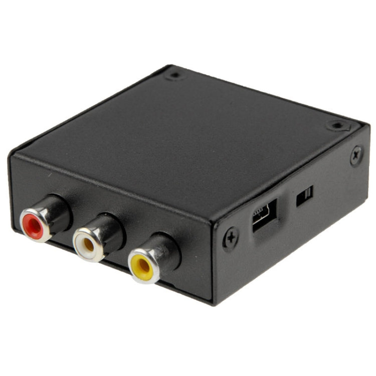 HDV-M610 Mini Size Full HD 1080P HDMI to AV/CVBS Video Converter Adapter(Black) - Converter by PMC Jewellery | Online Shopping South Africa | PMC Jewellery | Buy Now Pay Later Mobicred
