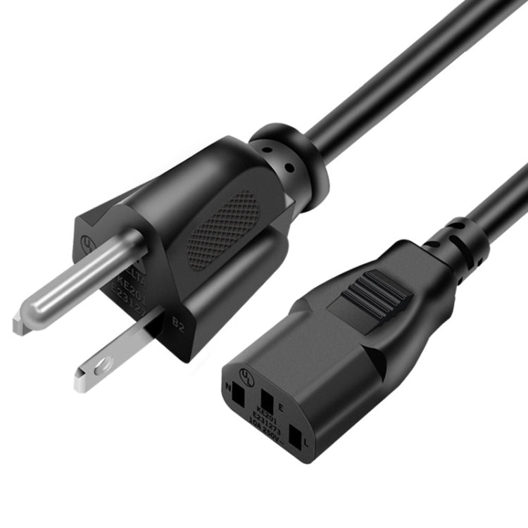 High Quality 3 Prong Style US Notebook AC Power Cord, Length: 1.8m - Power Cord by PMC TechLife | Online Shopping South Africa | PMC TechLife