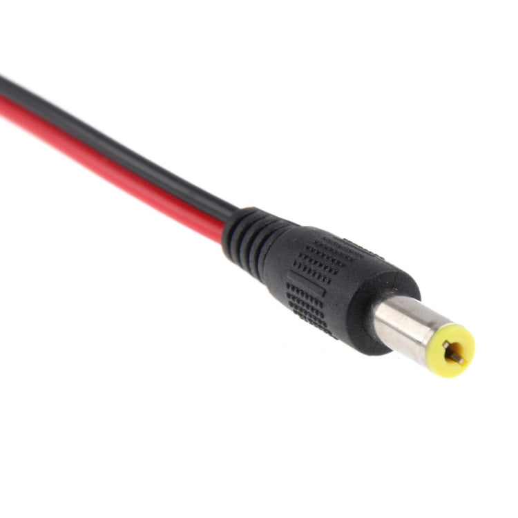100 PCS 5.5 x 2.1mm DC Power Male Barrel Connector Adaptor for LED Light Controller, Length: 30cm - Connector & Plug by PMc TechLife | Online Shopping South Africa | PMc TechLife | Buy Now Pay Later Mobicred