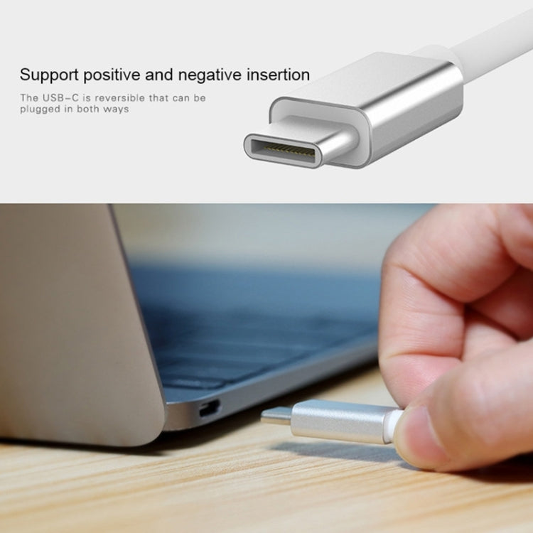 10cm USB-C / Type-C 3.1 to HDMI Adapter Cable, For Galaxy S8 & S8 + / LG G6 / Huawei P10 & P10 Plus / Xiaomi Mi6 & Max 2 and other Smartphones(Gold) - Cable & Adapters by PMC Jewellery | Online Shopping South Africa | PMC Jewellery | Buy Now Pay Later Mobicred