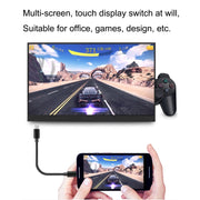 11 inch Slim Frame Smart Multi-media Video & Music Player Digital Photo Frame, Support Sync Screen, Play Game, HD TV Port(Black)