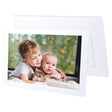 17 inch Multi-media Music & Movie Player Digital Photo Frame with Remote Control, Mstar V59 Program, Support USB / SD Card / HD Port, Built in Stereo Speaker(White) - 15 inch Above by PMC TechLife | Online Shopping South Africa | PMC TechLife | Buy Now Pay Later Mobicred