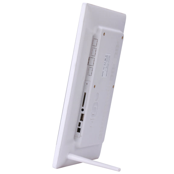 12.1 inch Digital Photo Frame with Holder & Remote Control, Allwinner F16 Program, Support SD /  MMC / USB Flash Disk(White)