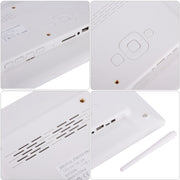12.1 inch Digital Photo Frame with Holder & Remote Control, Allwinner F16 Program, Support SD /  MMC / USB Flash Disk(White)