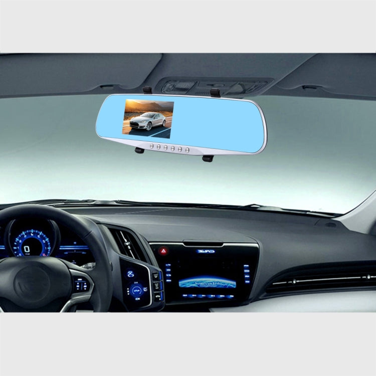 G832 HD 1080P 4.3 inch Screen Display Rearview Mirror Vehicle DVR, Novatek 96223 Programs, 170 Degree A+ Wide Angle Viewing, Support Loop Recording / Motion Detection Function - Car DVRs by PMC TechLife | Online Shopping South Africa | PMC TechLife | Buy Now Pay Later Mobicred