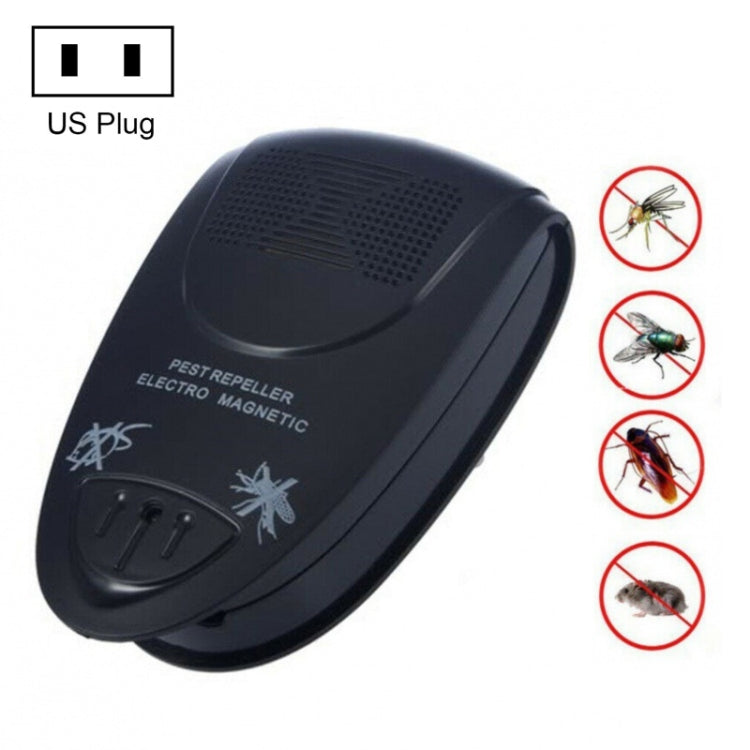 Ultrasonic Pest Repeller Electro Magnetic(Black) - free shipping - PMC TechLife - Order now!