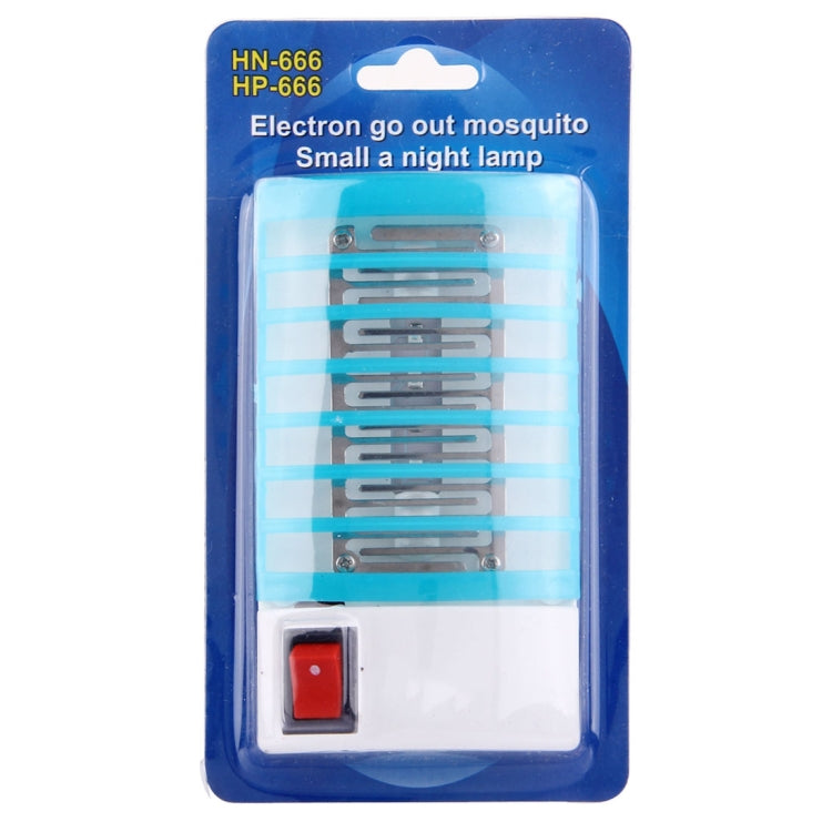 1W Efficient 4-LED Mosquito Killer Night Lamp, EU Plug, AC 220V(Blue) - Repellents by PMC TechLife | Online Shopping South Africa | PMC TechLife | Buy Now Pay Later Mobicred