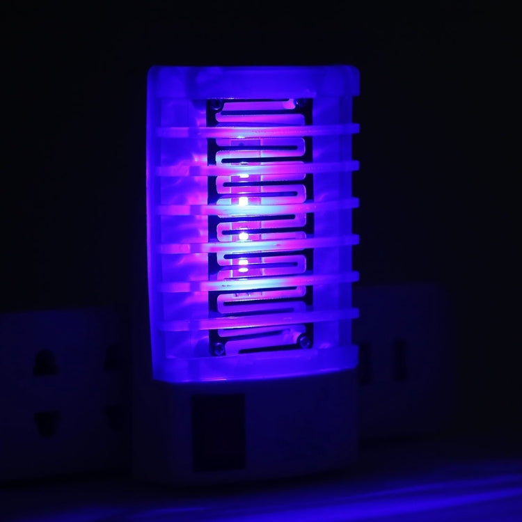 1W Efficient 4-LED Mosquito Killer Night Lamp, EU Plug, AC 220V(Blue) - Repellents by PMC TechLife | Online Shopping South Africa | PMC TechLife | Buy Now Pay Later Mobicred