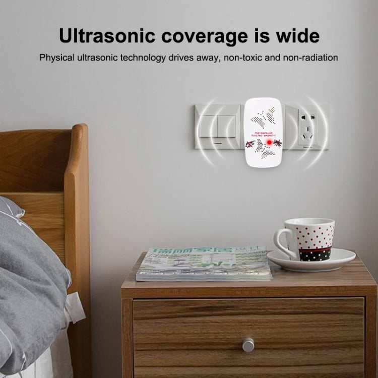 Ultrasonic Electronics Insecticide with Two Steps of Adjustable, White (US Plug) - Repellents by PMC TechLife | Online Shopping South Africa | PMC TechLife | Buy Now Pay Later Mobicred